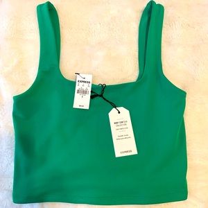 Express Squareneck Cropped Tank- New!